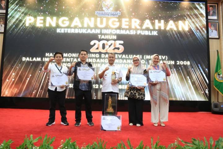 Predikat Terbaik pada Anugerah Keterbukaan Informasi Publik Banten 2025 diraih Pemkot Tangerang