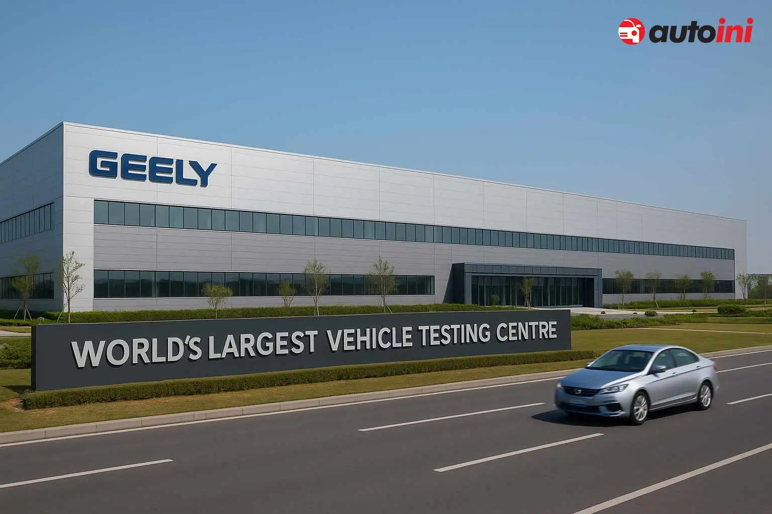 Pusat Uji Keselamatan Rp4,7 Triliun Milik Geely Diresmikan