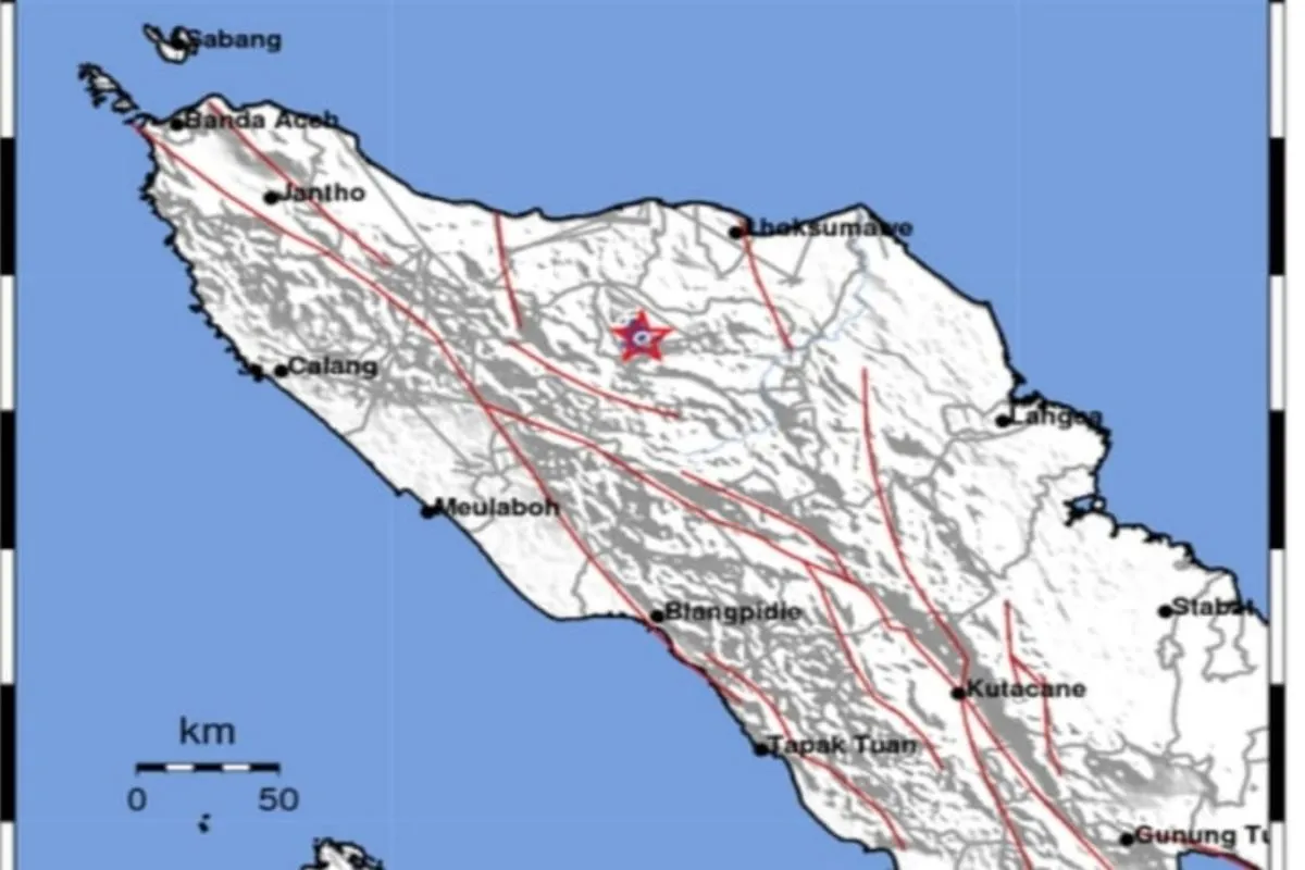 Hingga Siang Tadi, BMKG Mencatat 11 Kali Gempa Guncang Aceh