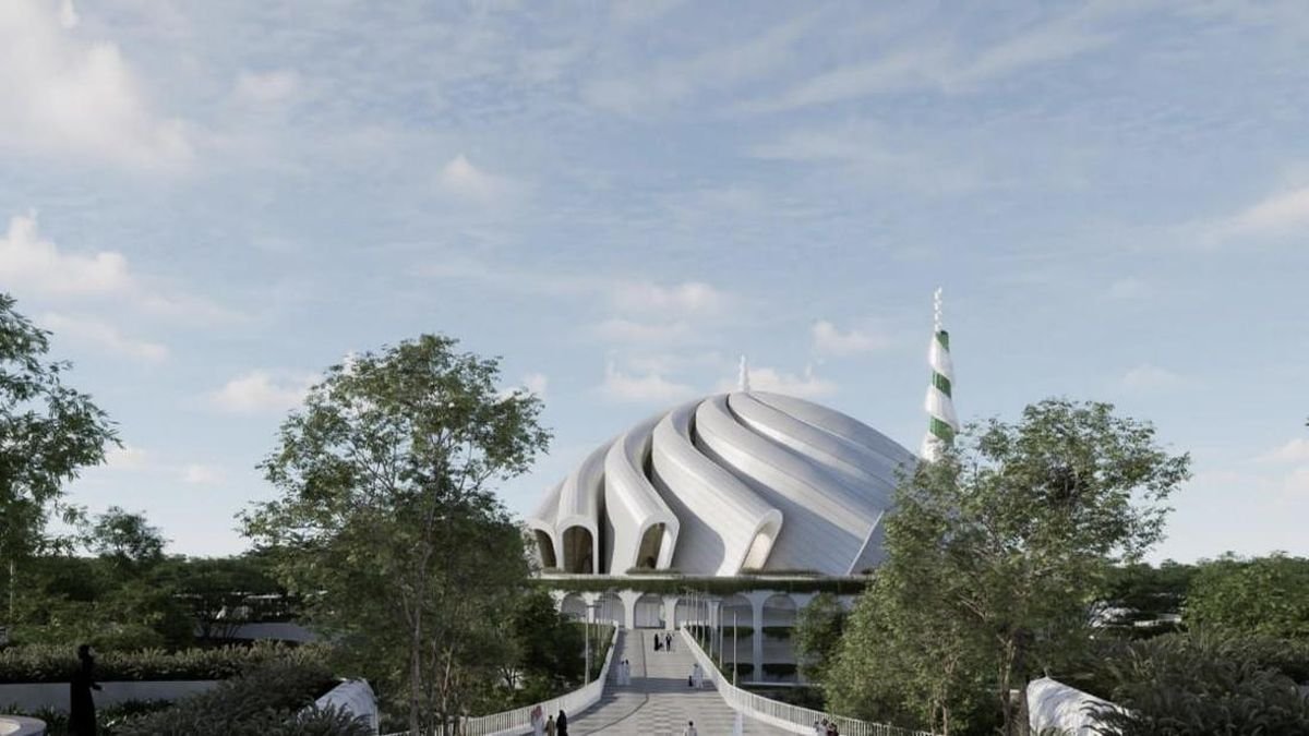 Gibran Optimistis Masjid IKN Bisa Digunakan Salat Id Lebaran 2026