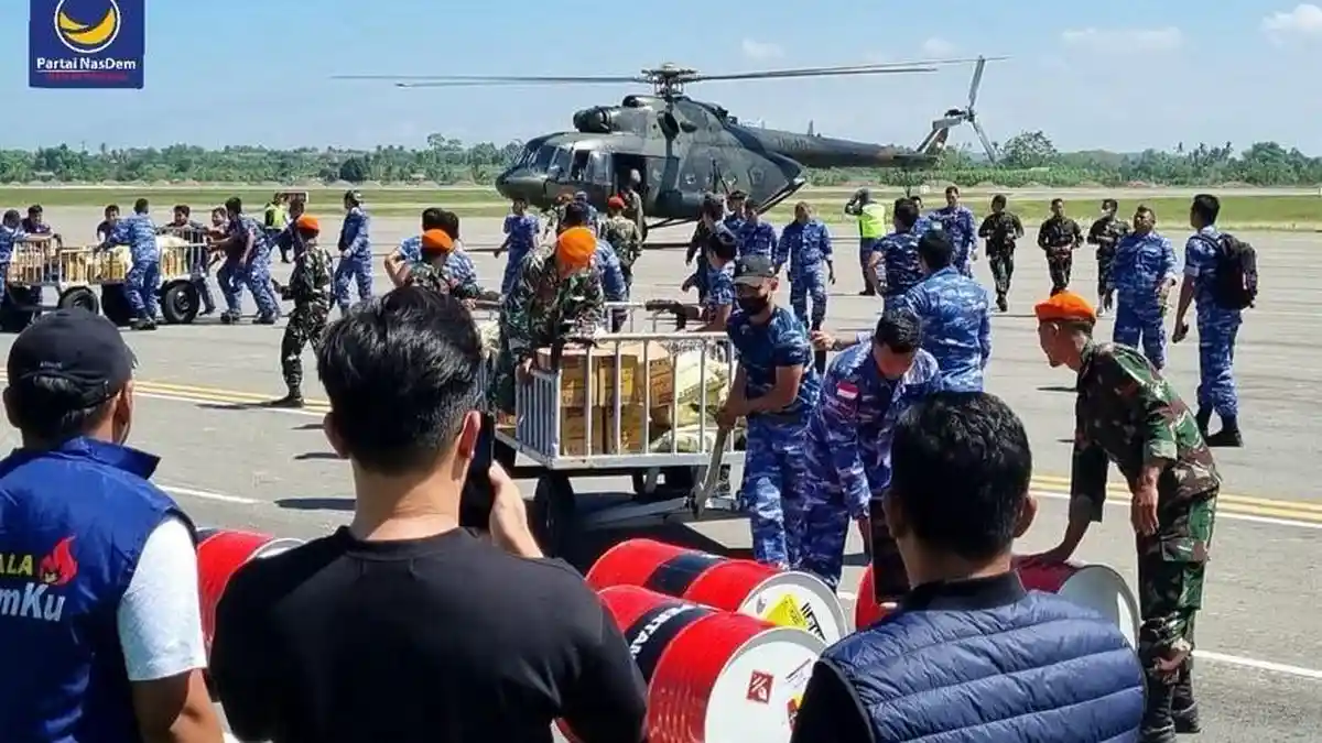 NasDem Perkuat Penyaluran Bantuan untuk Warga Terdampak Bencana Aceh