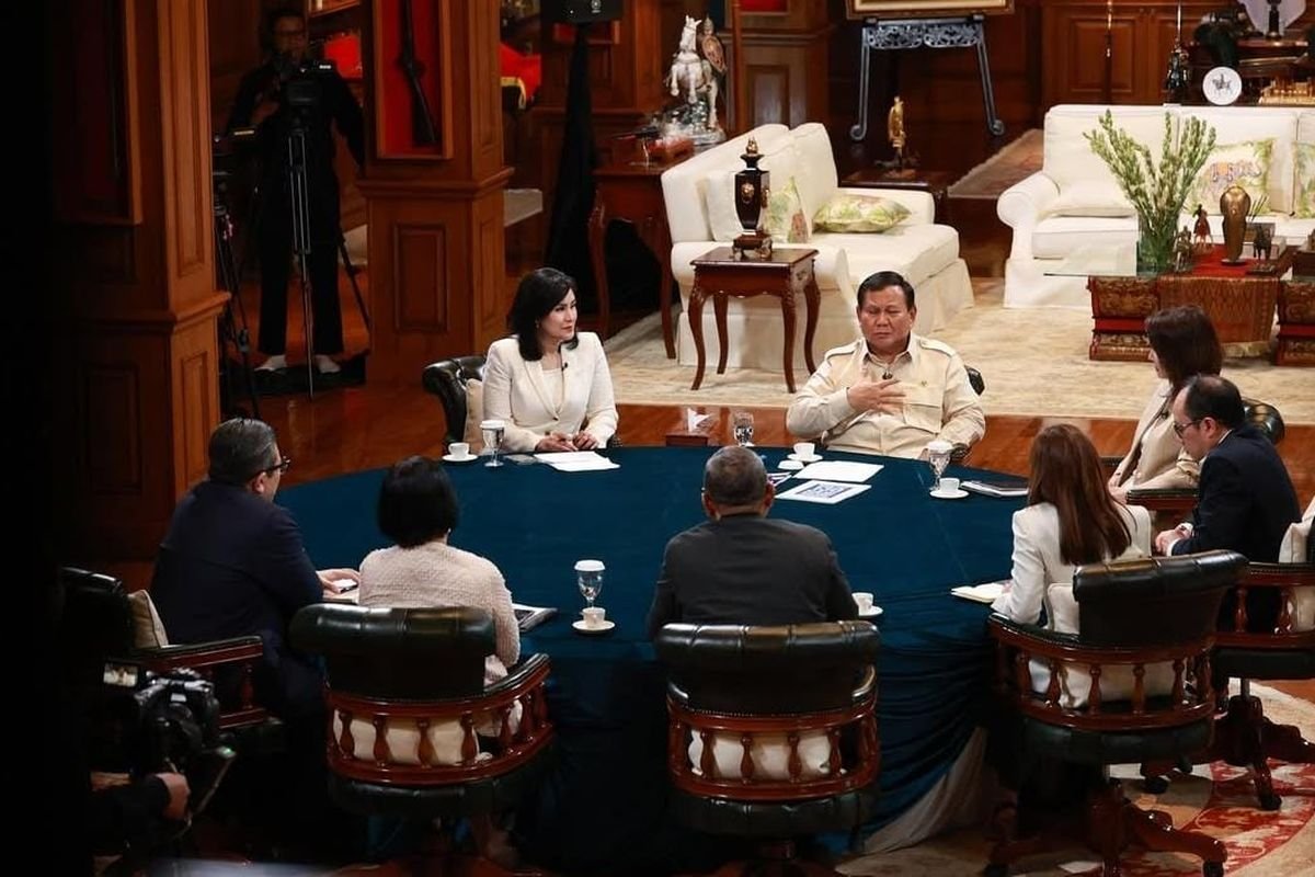 Prabowo Pimpin Rapat Kabinet di Hambalang Bahas Kampung Haji