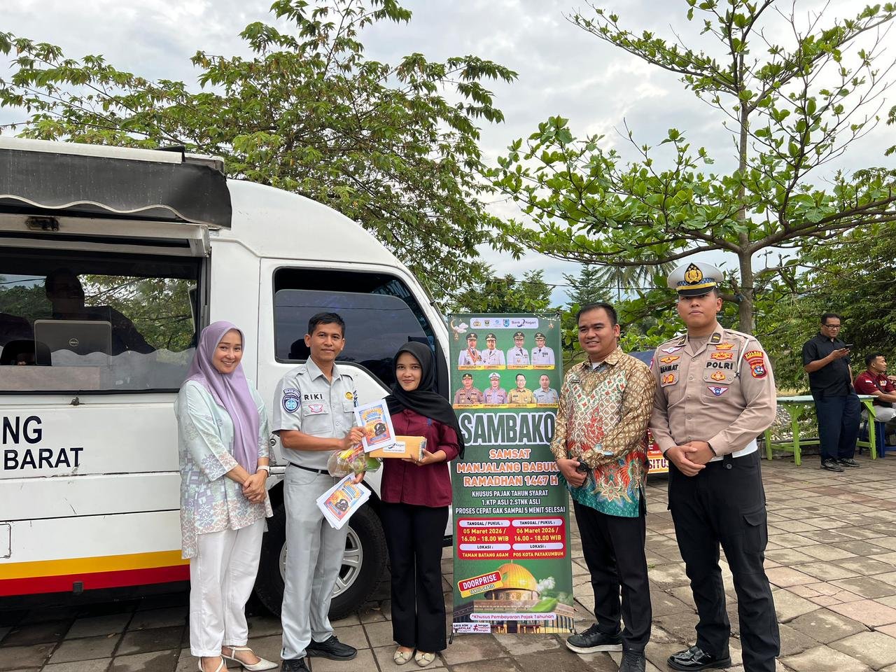 Jasa Raharja Sumatera Barat Dukung Program Sambako Samsat Payakumbuh, Dorong Kepatuhan Pajak Kendaraan