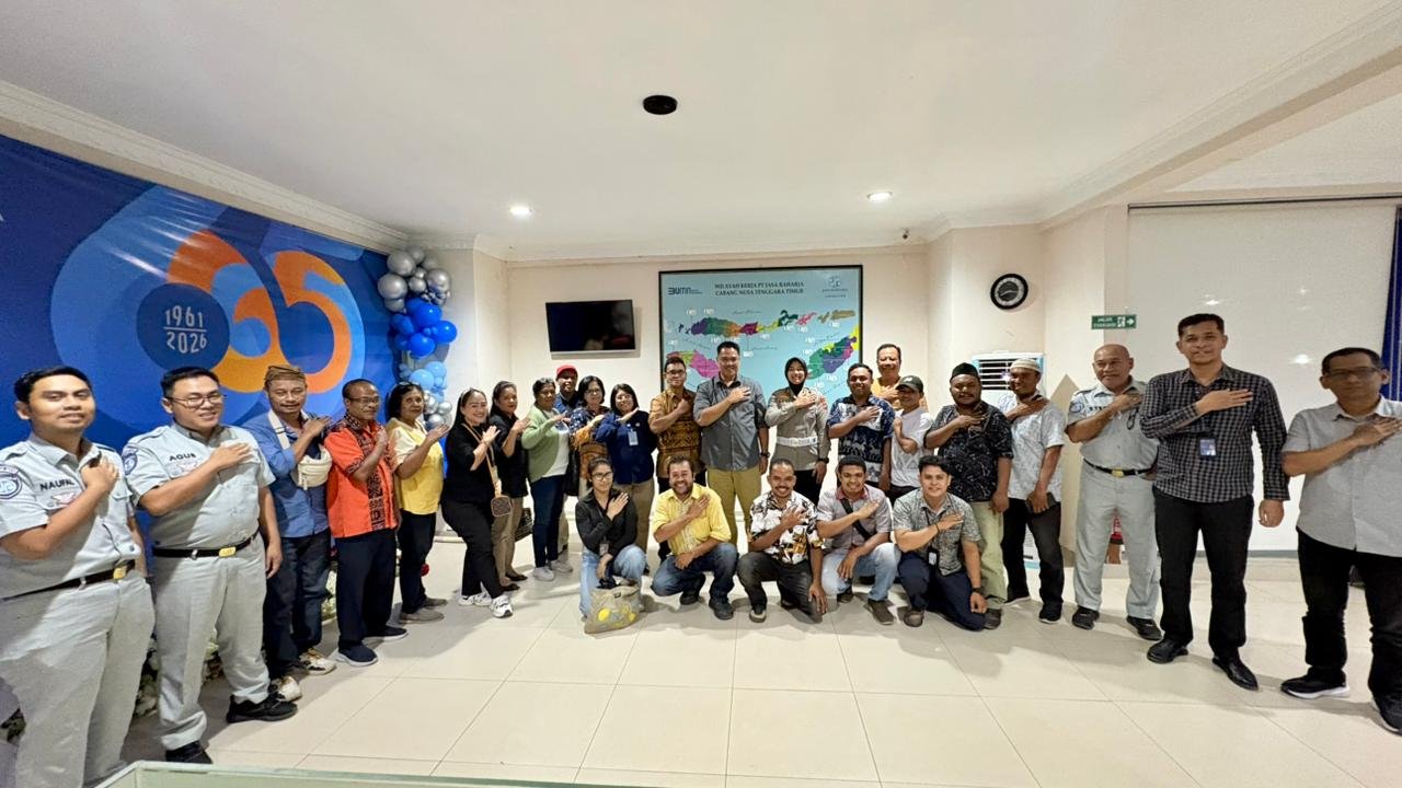 PT Jasa Raharja Kantor Wilayah Nusa Tenggara Timur : Jasa Raharja NTT dan Pembina Samsat Perkuat Sinergi dengan Media
