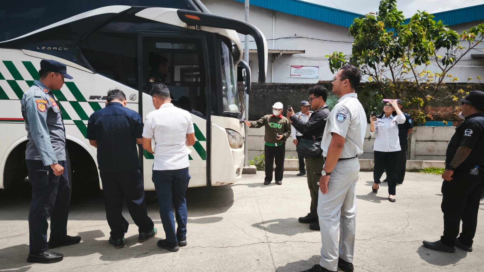 Pastikan Keselamatan Mudik 2026, Jasa Raharja Bekasi Gelar Rampcheck di Terminal Cikarang