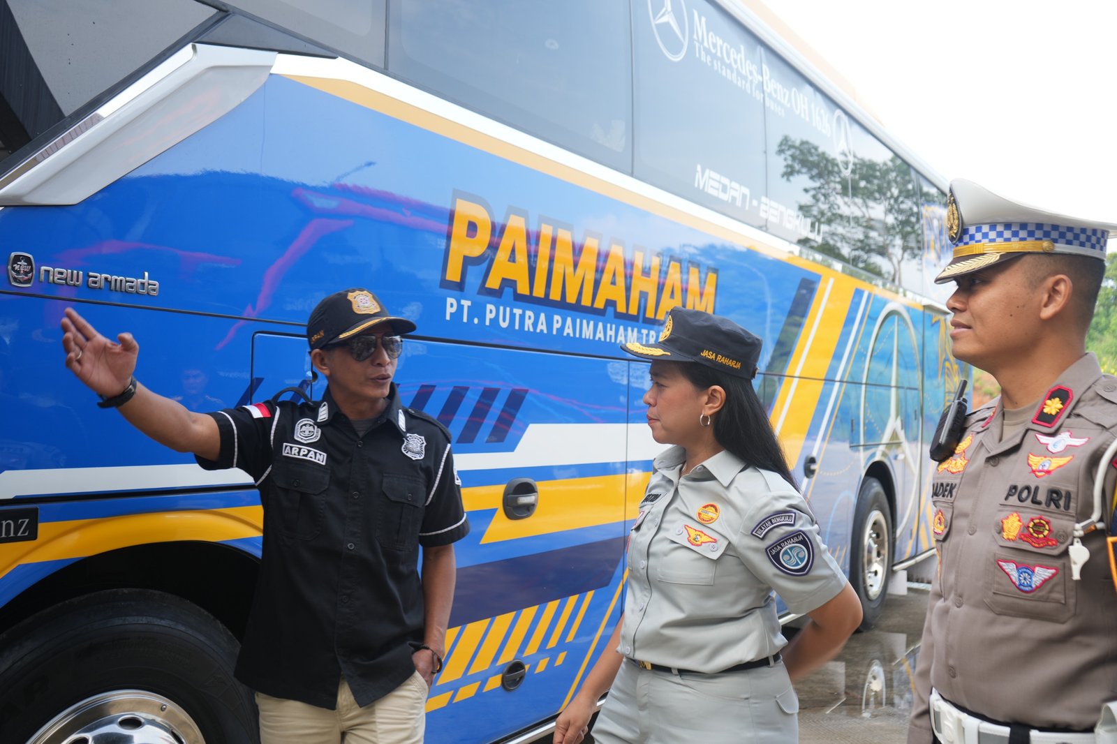 Pastikan Kelaikan Armada Jelang Mudik, Jasa Raharja Bengkulu Ikuti Rampcheck di Terminal Air Sebakul