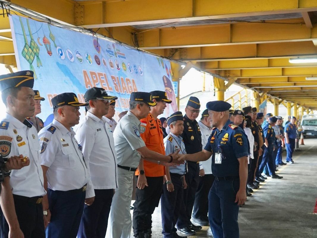 Pastikan Keselamatan Pemudik, Jasa Raharja Sulsel Ikuti Apel Kesiapan Posko Angkutan Laut Lebaran 2026