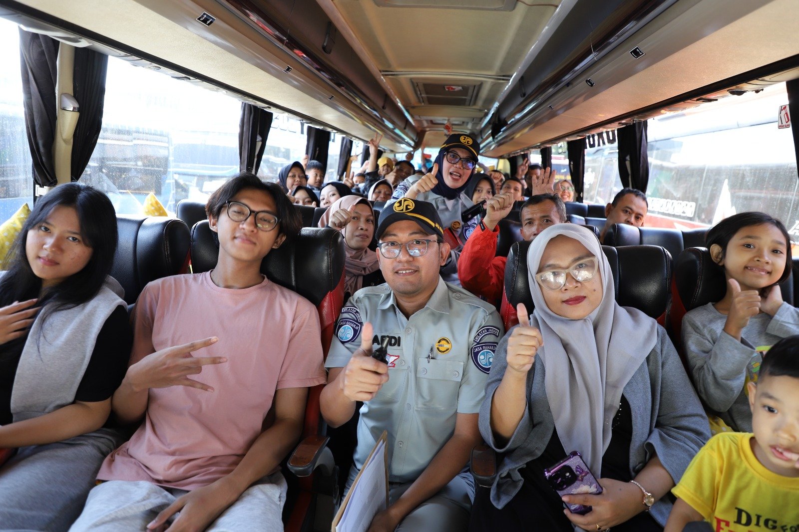 Jasa Raharja Dukung Program Mudik Gratis Lebaran 2026 di Terminal Leuwipanjang, Mudik Nyaman Bersama Jasa Raharja