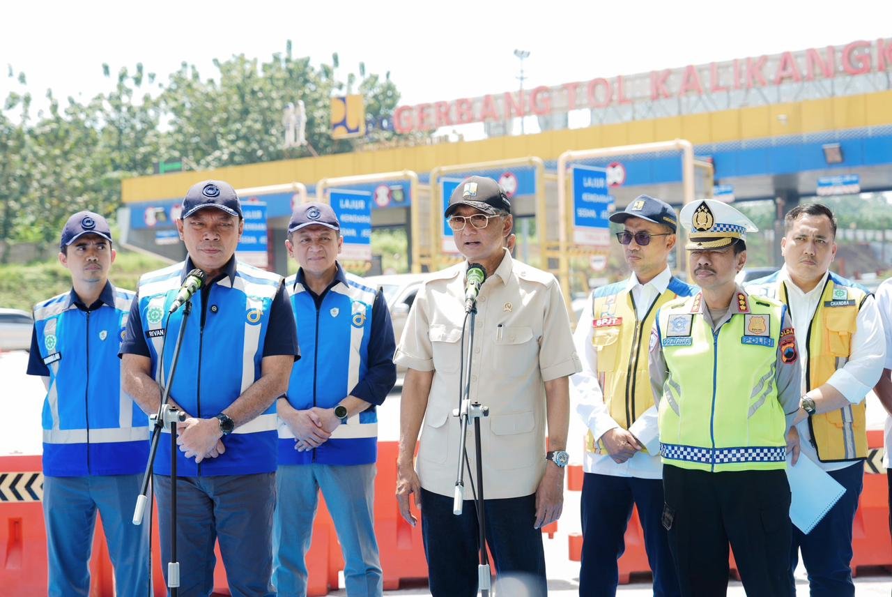 Menteri Pekerjaan Umum Pastikan Kesiapan Infrastruktur Jalan Tol Periode Arus Balik Idulfitri 1447H/2026 Dalam Kondisi Baik