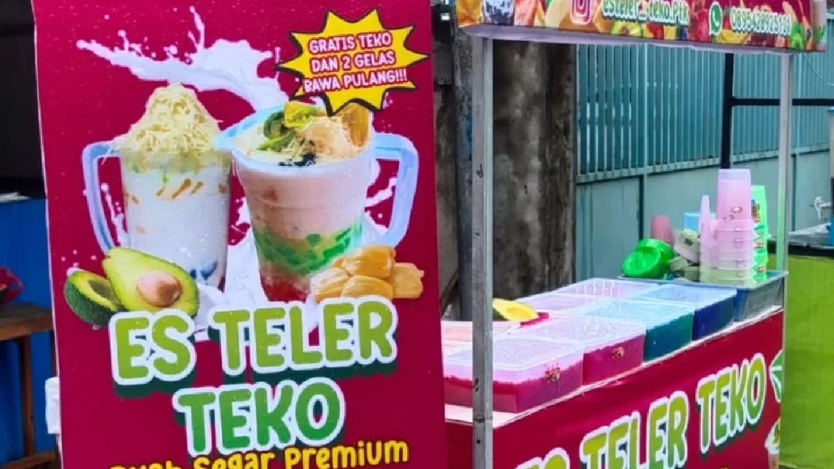 Berburu Es Teler Teko, Kuliner Viral yang Ramai di Mojokerto