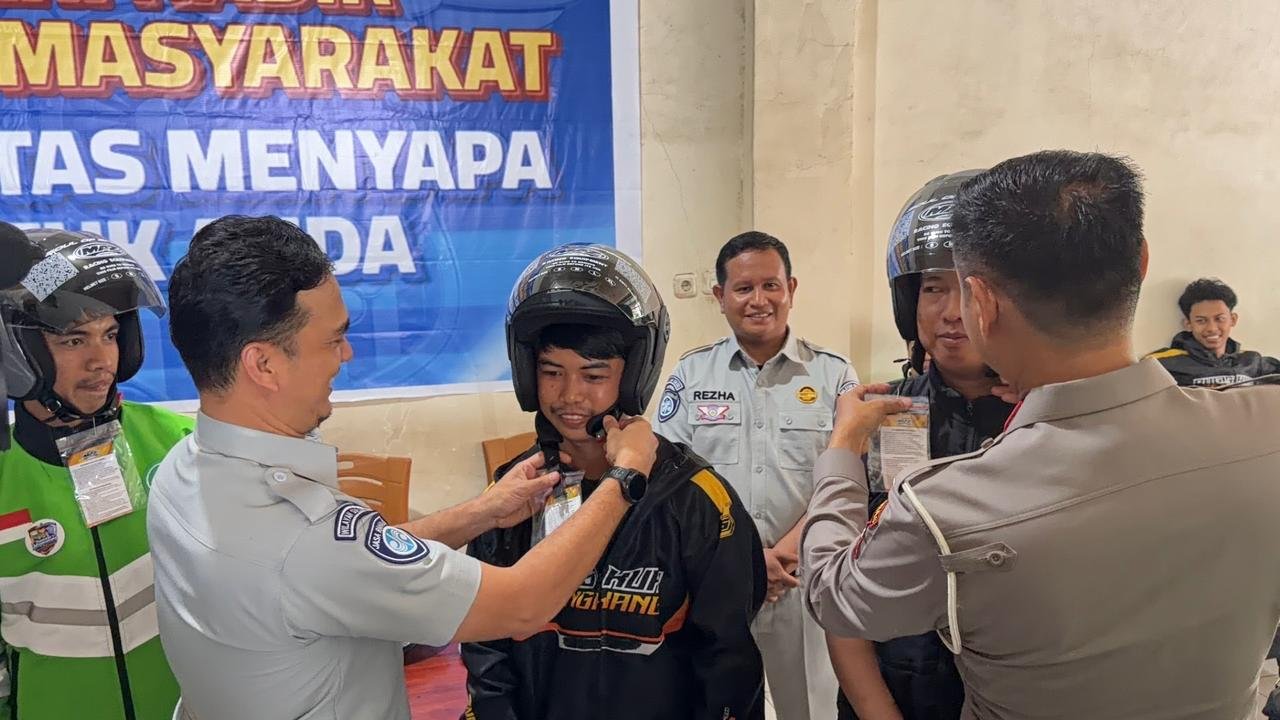 Jasa Raharja Dukung Program “Polantas Menyapa” untuk Tingkatkan Keselamatan Berlalu Lintas di Wajo