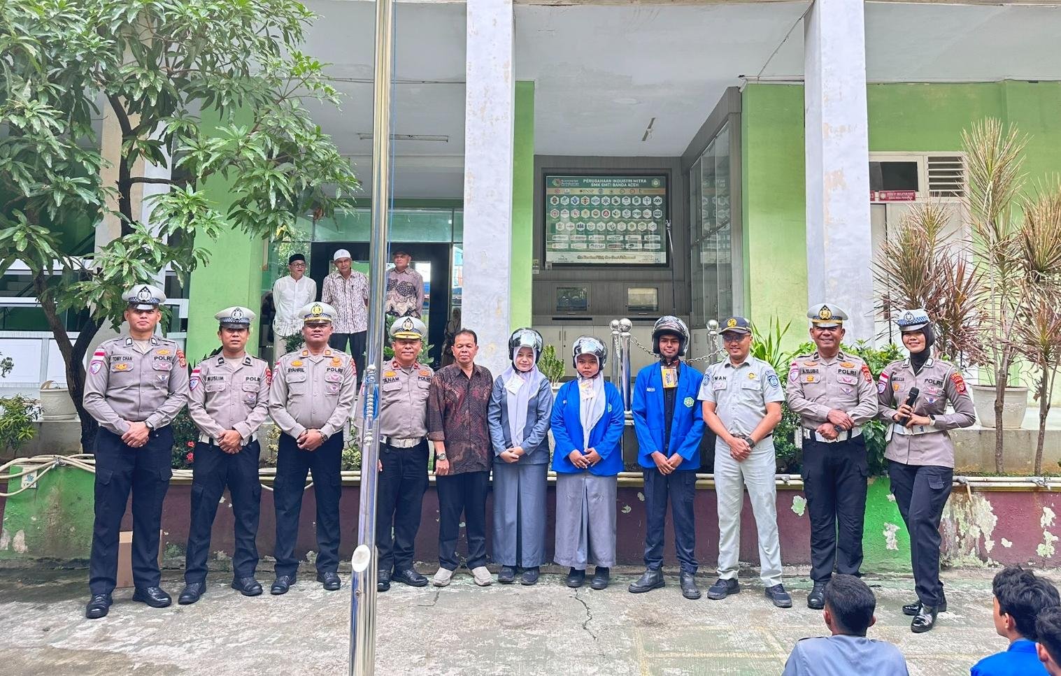 Jasa Raharja Gelar Sosialisasi Safety Campaign di SMTI Banda Aceh