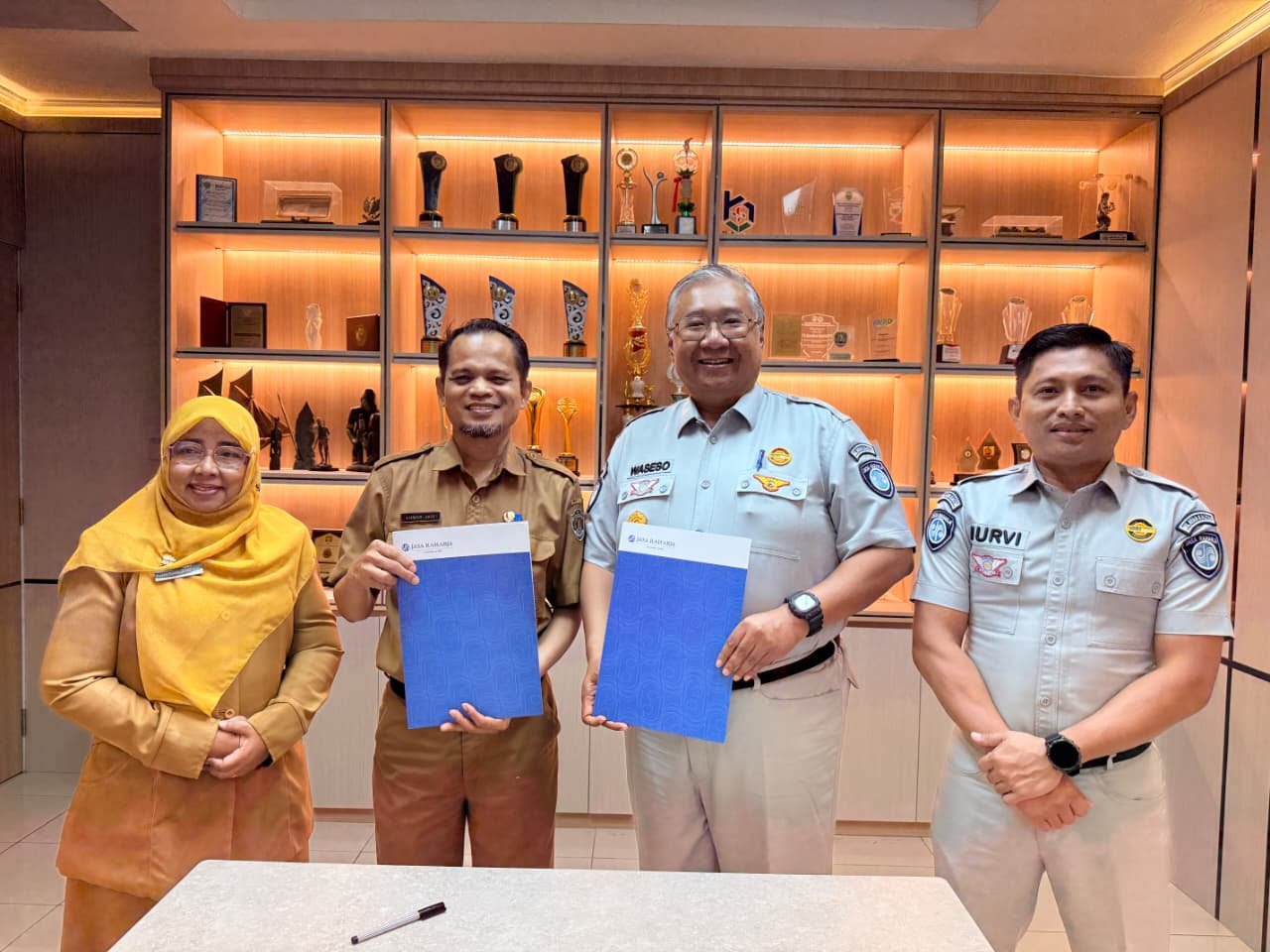 Jasa Raharja Kaltim dan RSUD Kanudjoso Djatiwibowo Teken PKS, Perkuat Layanan Korban Kecelakaan