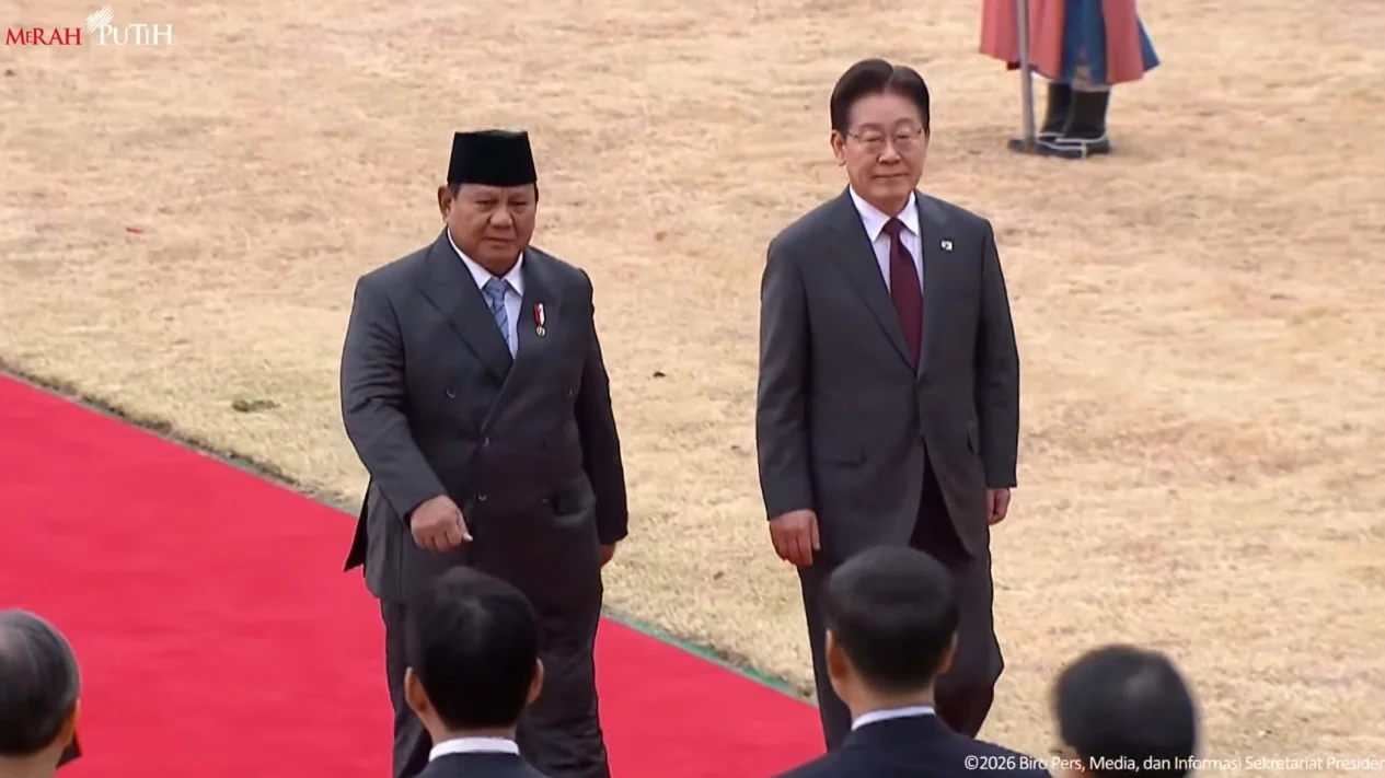 Prabowo Subianto Bertemu Lee Jae-myung di Blue House, Fokus pada Kerja Sama Strategis