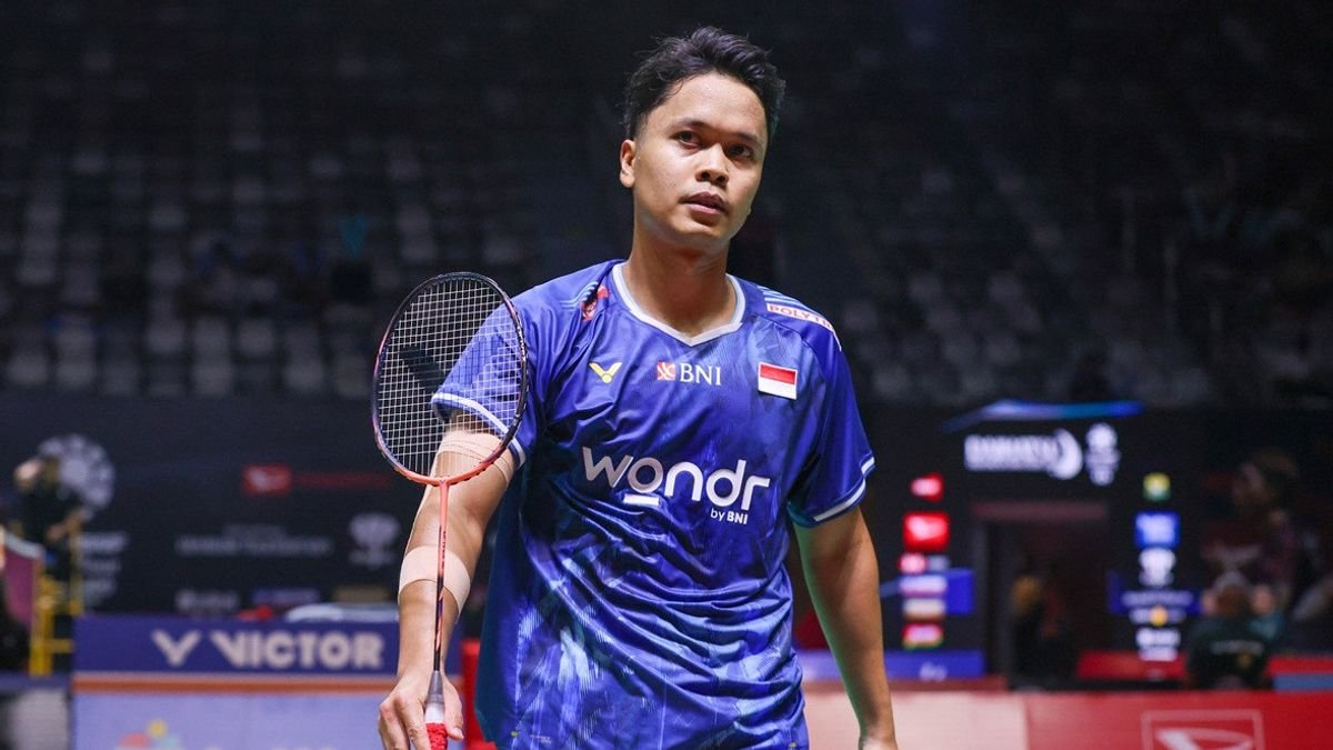 Anthony Ginting Kembali Perkuat Wakil Indonesia di Malaysia Masters