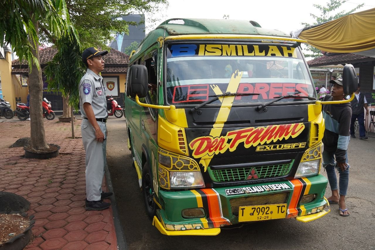 Jasa Raharja Purwakarta Dukung Operasi Pemeriksaan Pajak Kendaraan Bermotor di Pagaden Subang