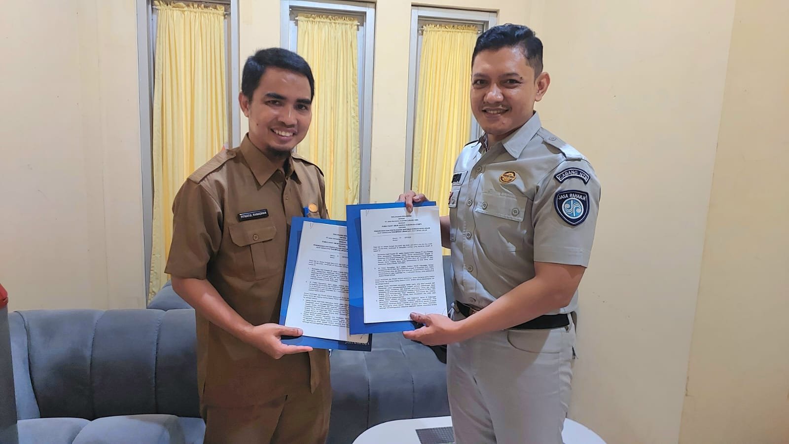 Perkuat Penanganan Korban Laka, Jasa Raharja Bima dan RSUD Dompu Tandatangani PKS