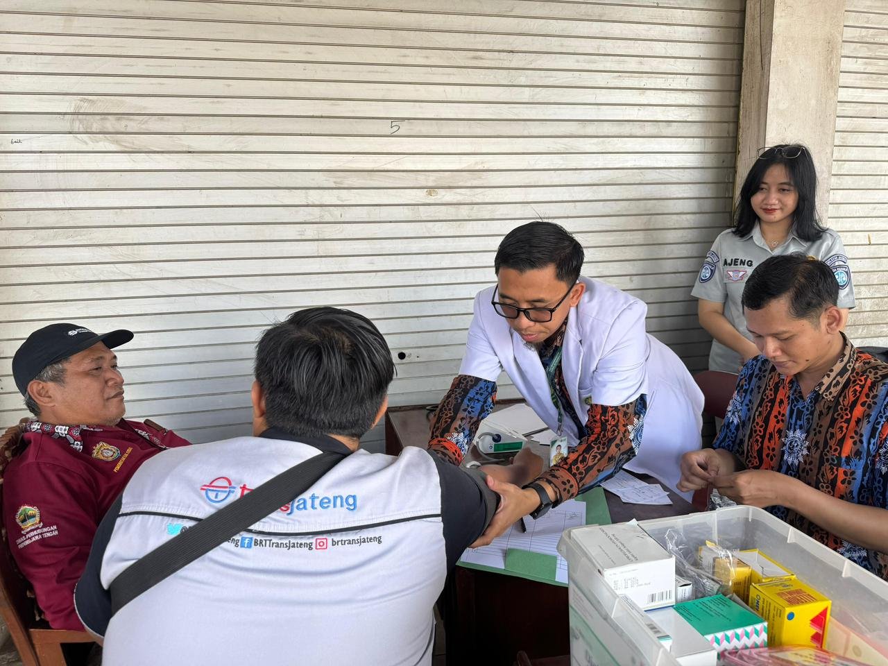 Dukung Keselamatan Transportasi, Jasa Raharja Gelar Pemeriksaan Kesehatan Gratis di Terminal Bahurekso