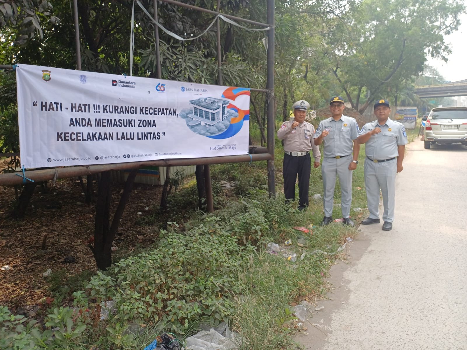 Tekan Angka Kecelakaan, Jasa Raharja Kantor Wilayah  Utama DKI Jakarta melakukan safety campaign di wilayah Jakarta Utara