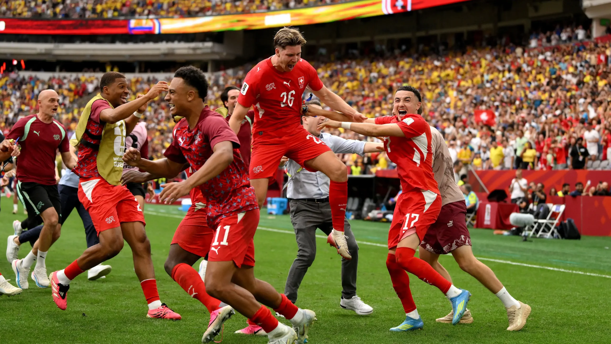 Swiss Amankan Tiket Perempat Final Berkat Kemenangan Adu Penalti atas Kolombia