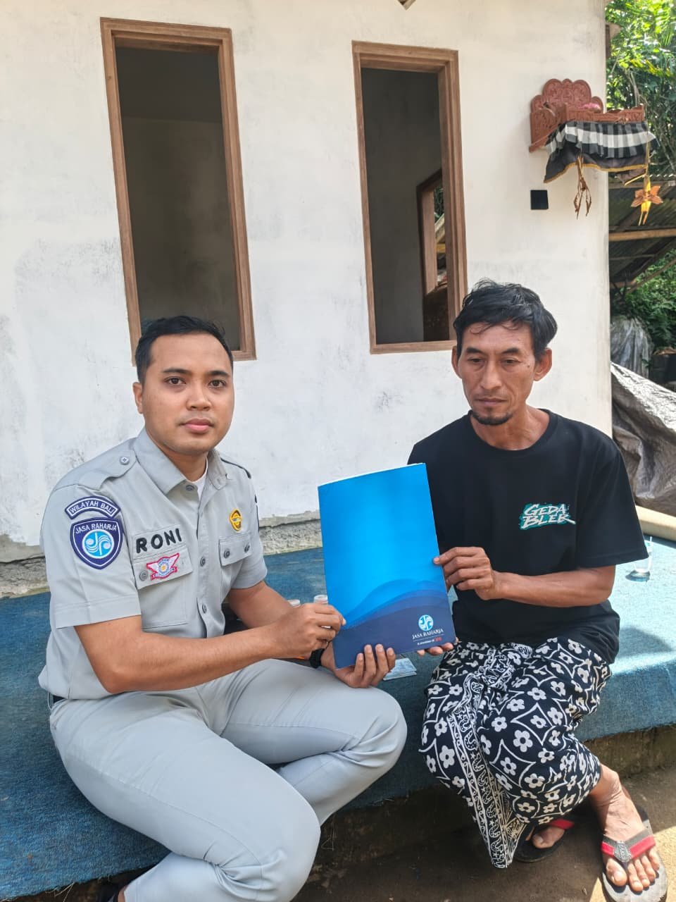 Pastikan Hak Santunan Tepat Sasaran, PT Jasa Raharja (Persero) Lakukan Survei Ahli Waris Korban Kecelakaan di Karangasem