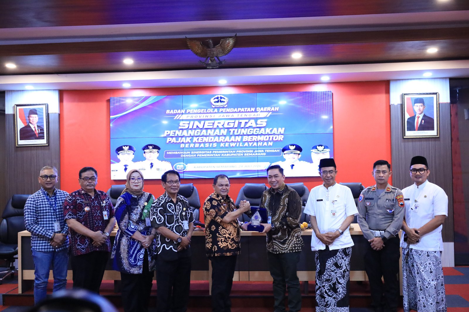 Tim Pembina Samsat Jawa Tengah Gelar Roadshow di Kabupaten Semarang, Perkuat Sinergi Tingkatkan Kepatuhan Pajak Kendaraan Bermotor