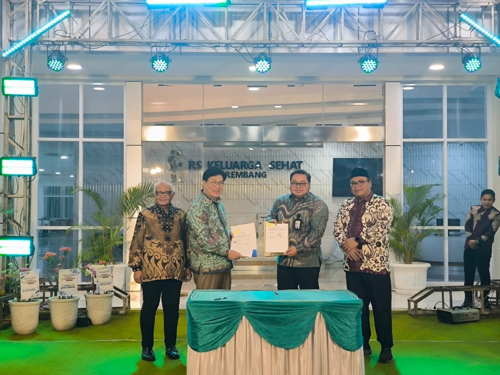 Jasa Raharja Cabang Pati Perkuat Sinergi Pelayanan melalui Grand Opening RS Keluarga Sehat Rembang dan Penandatanganan MoU