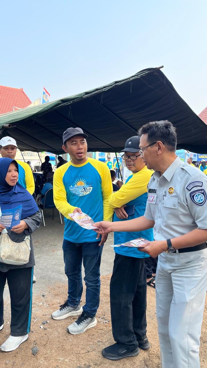 Hadir di GITA LAUT Pantai Congot, Samsat Kulon Progo Gencarkan Sosialisasi Bebas Denda