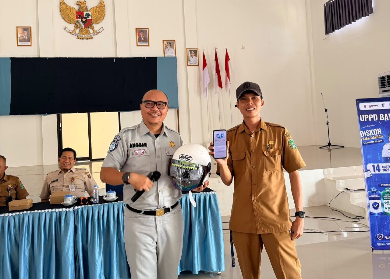Jasa Raharja Kalsel Hadir di Kusan Hulu, Kenalkan Perlindungan dan Layanan Digital