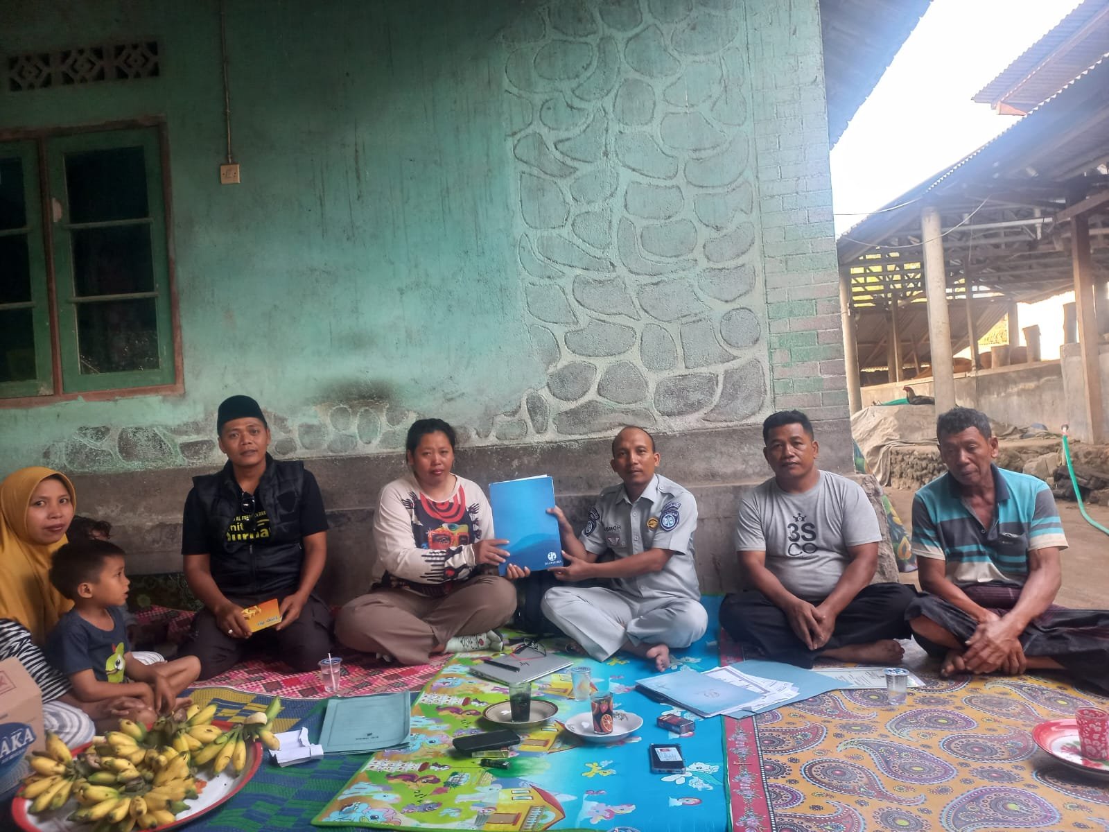 Pastikan Hak Santunan, Jasa Raharja NTB Survey Ahli Waris Korban Laka di Lombok Timur