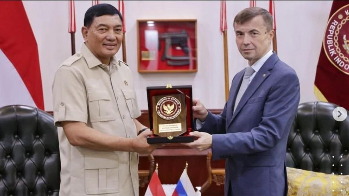 Terima Dubes Rusia, Menhan RI Dorong Penguatan Kerja Sama Pertahanan