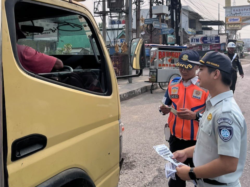 Gelar Operasi Gabungan di Pesawaran, Jasa Raharja Dorong Kepatuhan Pajak dan SWDKLLJ