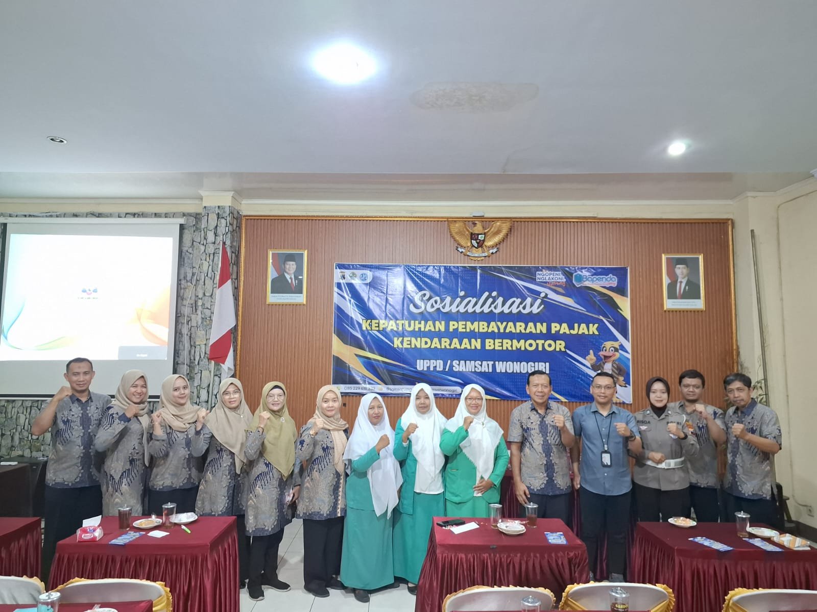 Tim Pembina Samsat Wonogiri Sosialisasikan Tupoksi dan Program Samsat Jateng kepada Fatayat NU