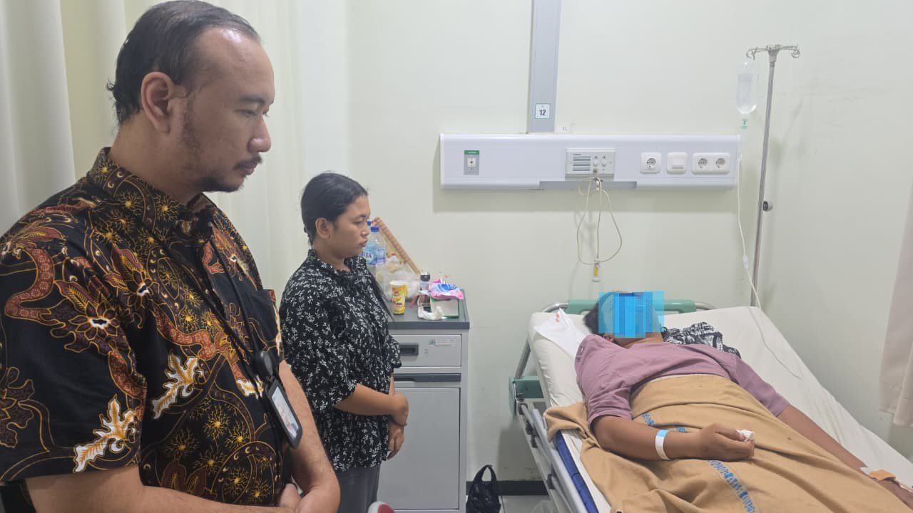 Jasa Raharja Pati Kunjungi Korban Kecelakaan di RSUD RAA Soewondo
